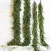 Clearance The Jolly Christmas Shop Raz 5.5' Real Feel Cedar Christmas Garland G3922680