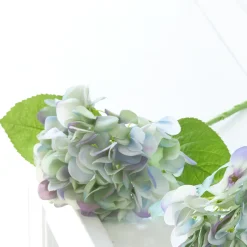 Outlet The Jolly Christmas Shop Raz 13" Real Feel Green And Purple Hydrangea Stem F4441780