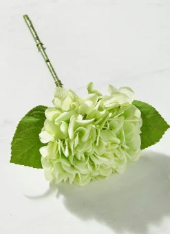 Clearance The Jolly Christmas Shop Raz 13" Real Feel Green Hydrangea Stem Christmas Decoration XF4322680