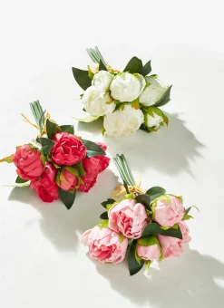 Online The Jolly Christmas Shop Raz 10.5" Real Feel Peony Bundle XF3702116