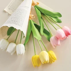 New The Jolly Christmas Shop Raz 20" Real Feel Tulip Bundle F4202255