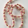 Discount The Jolly Christmas Shop Raz 6' Red And White Spool Christmas Tree Garland G4116367