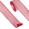 Sale The Jolly Christmas Shop Raz 2.5" Red And White Striped Wired Christmas Ribbon R4271811