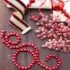 Outlet The Jolly Christmas Shop Raz 4' Red Berry Ball Christmas Tree Garland G4206719