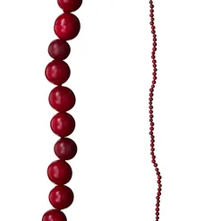 Outlet The Jolly Christmas Shop Raz 4' Red Berry Ball Christmas Tree Garland G4206719