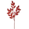 Online The Jolly Christmas Shop Raz 29" Red Glittered Holly Leaf Christmas Tree Spray F4441749