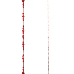 Hot The Jolly Christmas Shop Raz 6' Red Jeweled Christmas Garland G4422920