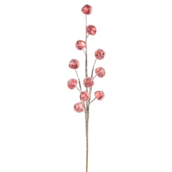 New The Jolly Christmas Shop Raz 27" Red Jingle Bell Christmas Tree Spray F4306779