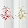Outlet The Jolly Christmas Shop Raz 42" Red Or Gold Glittered Ball Christmas Spray