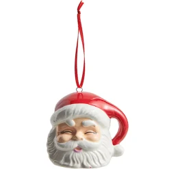 Online The Jolly Christmas Shop Raz 3.5" Red Santa Mug Christmas Ornament 4319201