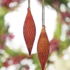 Discount The Jolly Christmas Shop Raz 8" Red Teardrop Glass Christmas Ornament 4222877