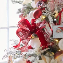 Online The Jolly Christmas Shop Raz 2" Red Velvet Wired Christmas Ribbon R4371753
