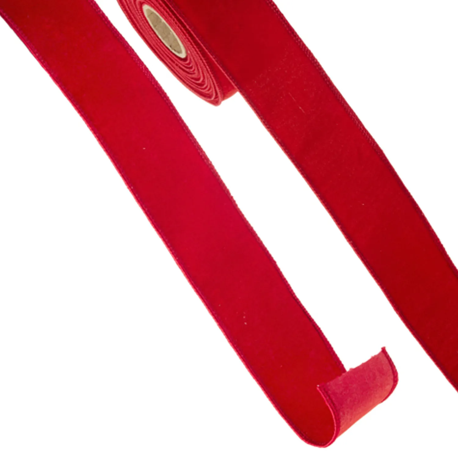 Online The Jolly Christmas Shop Raz 2" Red Velvet Wired Christmas Ribbon R4371753