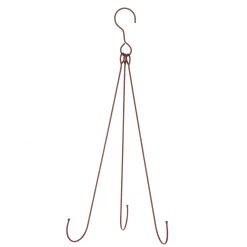 Best The Jolly Christmas Shop Raz 30.25" Red Wire Wreath Hanger Christmas Decoration 4128917