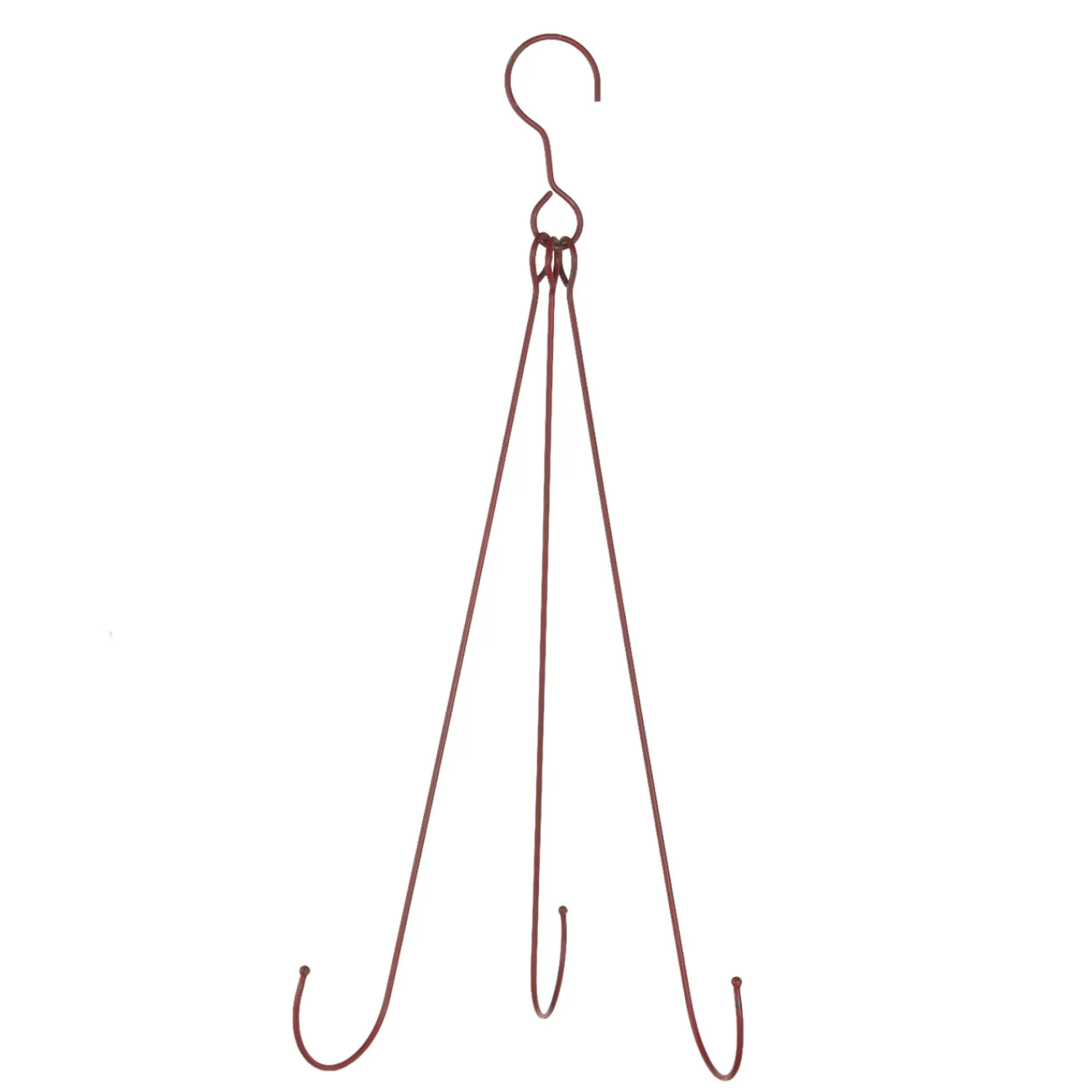Best The Jolly Christmas Shop Raz 30.25" Red Wire Wreath Hanger Christmas Decoration 4128917