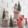 Sale The Jolly Christmas Shop Raz 10" Retro Christmas Friends On Box Decoration 4416193
