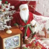 Outlet The Jolly Christmas Shop Raz 24.25" Santa In Robe Christmas Figure 4215516