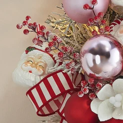 Sale The Jolly Christmas Shop Raz 4" Santa Mug With Whipped Cream Glass Christmas Ornament 4320882