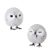 Best The Jolly Christmas Shop Raz 4" Set Of 2 Owl Christmas Ornament 4203486