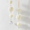 Sale The Jolly Christmas Shop Raz 7.5" Set Of 2 Pearl Drop Christmas Ornament 4316084