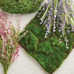 Online The Jolly Christmas Shop Raz 11.5" Sheet Of Moss Decoration 4222701