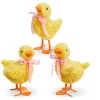 Clearance The Jolly Christmas Shop Raz 6.5" Sherpa Duckling Set Of 3 Easter Decorations 4453328
