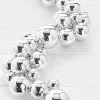 Discount The Jolly Christmas Shop Raz 4' Silver Ball Christmas Garland G3832769