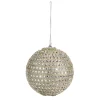Hot The Jolly Christmas Shop Raz 4" Silver Jeweled Christmas Ball Ornament 4327314