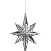 Online The Jolly Christmas Shop Raz 10.5" Silver Mirrored Star Christmas Ornament 4416409