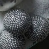 Outlet The Jolly Christmas Shop Raz 2.25" Silver Rhinestone Ball Christmas Ornament 4403625