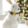 Outlet The Jolly Christmas Shop Raz 17" Sisal Bunny Easter Decoration 4303409