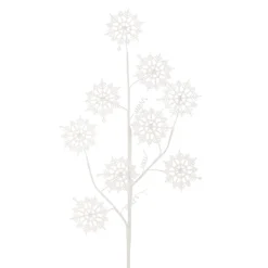 New The Jolly Christmas Shop Raz 35" Snowflake Christmas Tree Spray F4102383