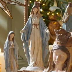 The Jolly Christmas Shop Raz 15" Standing Virgin Mary Christmas Figure 4411311