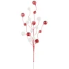Online The Jolly Christmas Shop Raz 34" Striped Red And White Glittered Ball Christmas Tree Spray F4306778