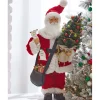Sale The Jolly Christmas Shop Raz 24" Traditional Santa Christmas Figure 4215549