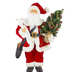 Sale The Jolly Christmas Shop Raz 24" Traditional Santa Christmas Figure 4215549