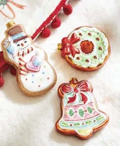Outlet The Jolly Christmas Shop Raz 5" Vintage Cookie Glass Christmas Ornament 4220046