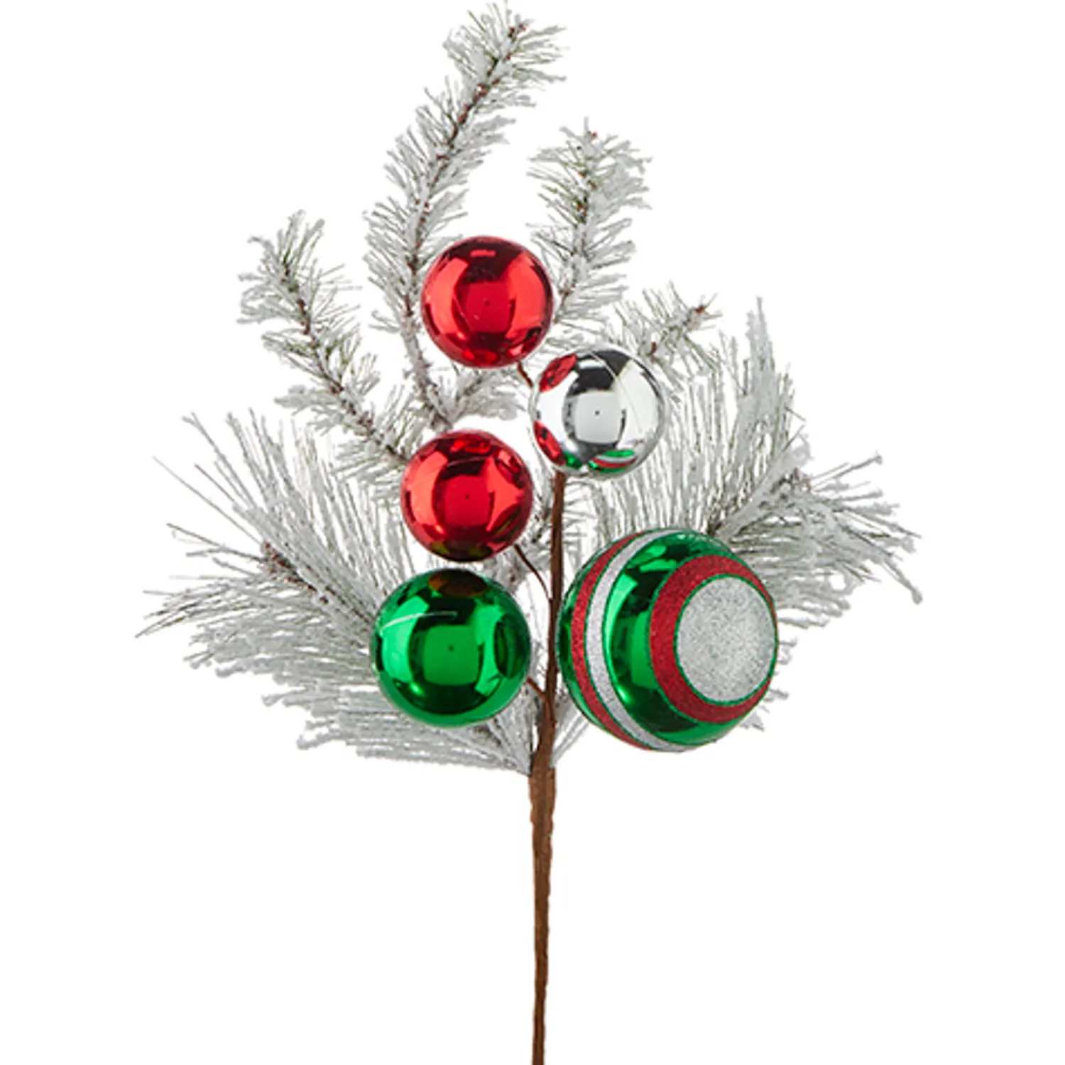 Sale The Jolly Christmas Shop Raz 18" Vintage Ornament Christmas Tree Pick F4202514