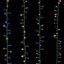 Sale The Jolly Christmas Shop Raz 36.5' Warm White And Multicolor Snake Garland Compact Lights G3837078