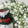 Online The Jolly Christmas Shop Raz 8' White Snowball LED Snake Light Christmas Lights L4037022