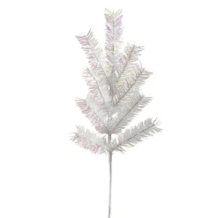 Sale The Jolly Christmas Shop Raz 28" White Tinsel Christmas Tree Spray F4402270