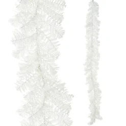 Online The Jolly Christmas Shop Raz 6' White Tinsel Christmas Garland G4202577