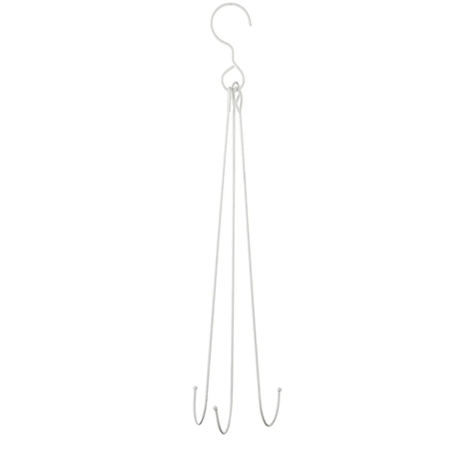 New The Jolly Christmas Shop Raz 30.5" White Wreath Hanger 4228855