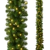 Discount The Jolly Christmas Shop Raz 9' X 12" Pre-Lit Oregon Fir Christmas Garland G4409581