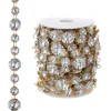Outlet The Jolly Christmas Shop Raz 10 Yd Gold And Jewel Crystal Christmas Garland G4202292