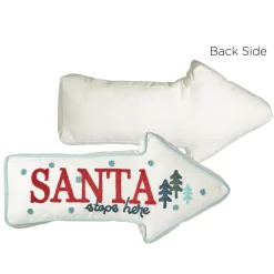 Best The Jolly Christmas Shop Raz Better Not Pout Or Santa Stops Here Christmas Pillow
