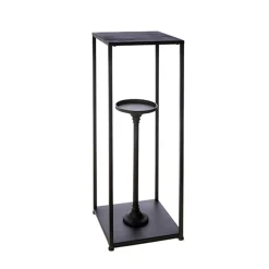 Clearance The Jolly Christmas Shop Raz Black Box Frame Square Candle Holder Christmas Decoration