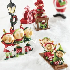 The Jolly Christmas Shop Raz Elf School Christmas Figure Decorations