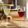 Online The Jolly Christmas Shop Raz Eric Cortina 5.5" Elegant Red Or White Wine Glass Christmas Ornament 4353122