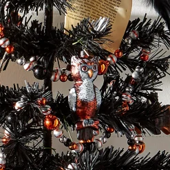 Best The Jolly Christmas Shop Raz Eric Cortina 4.75" Give A Hoot Glass Halloween Ornament 4453116